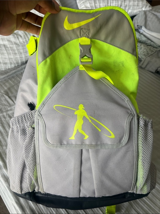 Nike Other - Nike Swingman Men’s Backpack in Neon Yellow and Light Gray (Baseball)